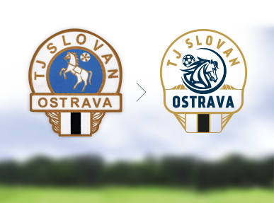 Redesign logotypu fotbalového klubu TJ Slovan Ostrava