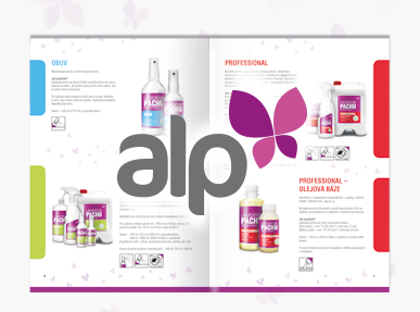 Produktový katalog ALP - Likvidátor pachu