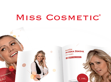 Produktový katalog společnosti Miss Cosmetic Moniky Žídkové